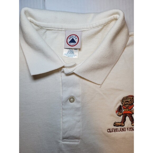 Cleveland Kennel Club Browns Dog Pound Embroidered Chest Logo Polo Shirt Mens XL - Picture 2 of 6